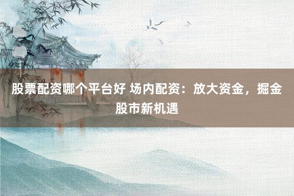 股票配资哪个平台好 场内配资：放大资金，掘金股市新机遇